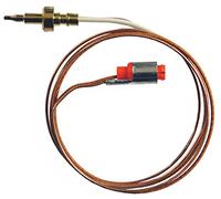 Hotpoint-Ariston Thermocouple four 520 mm C00313165 compatible Whirlpool, Indesit, IKEA, Bauknecht