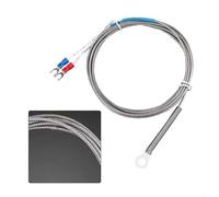 Thermocouple robuste de type K avec sonde non flexible et borne de 6 mm pour un fonctionnement ininterrompu dans des environnements robustes (3 mètres)