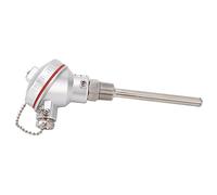 Thermocouple, sonde de température de capteur en acier inoxydable, filetage PT1/2 pouces 10x100mm avec tête de borne pour utilisation industrielle et en laboratoire