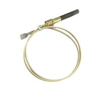 Thermocouple Thermopile 610 mm 750 mV pour cheminée à gaz, chauffage et four à eau, pour fil tressé Capteur de température Pièce de rechange pour appareils au propane GPL