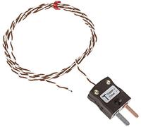 Thermocouple type T, sonde Ø 1/0.2mm, L 1m, 250°C max