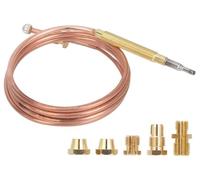 Thermocouple Universel 150 cm avec Kit d'Embouts Adaptables pour Appareil de Cuisson