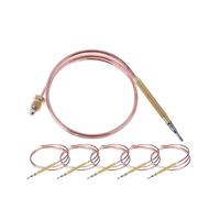 Thermocouple universel à gaz de 60 cm for cheminée - 1 5 pièces brûleur avec composants fixes(60cm 2 PCS)