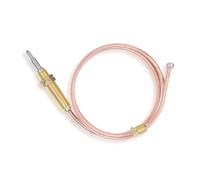 Thermocouple Universel, Brûleur à Gaz Chauffant Filetage Adaptateurs de Remplacement pour Fours Cuisinière Cheminée Barbecue Chauffage À Sonde Grill Accessoires BBQ Fournitures avec Écrous 600mm