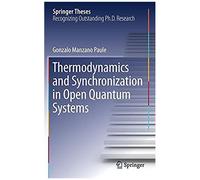 Thermodynamics And Synchronization In Open Quantum Systems