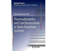 Thermodynamics And Synchronization In Open Quantum Systems