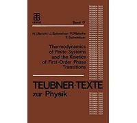 Thermodynamics Of Finite Systems And The Kinetics Of First-Order Phase Transitions