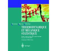 Thermodynamique et mécanique statistique