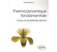 Thermodynamique Fondamentale - Cours Et Problèmes Résolus