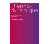 Thermodynamique - Sylvain Brechet - Presses Polytechniques Romandes - broché - Manuel