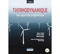 Thermodynamique: Une approche pragmatique
