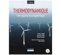 Thermodynamique - Une Approche Pragmatique
