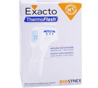 Thermoflash Premium Exacto Thermomètre Sans Contact Blanc