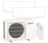 Thermoflux par Mitsubishi - Ensemble climatiseur multisplit | MSZ-AY | 3,5 kW + 3,5 kW