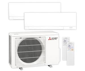 Thermoflux par Mitsubishi - Ensemble climatiseur multisplit | MSZ-AY | 3,5 kW + 3,5 kW