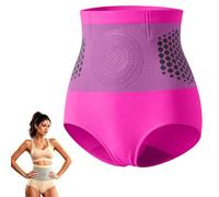 Thermogene Short gainant 4 en 1 pour brûler les graisses, sans couture, taille haute et contrôle du ventre, antidérapant, pour mariage, fête de la bière, B01 Rose vif, XS