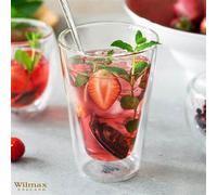 Thermoglace Wilmax 250 ml à double paroi, soufflé à la bouche, résistant à la chaleur, WL-888704/A