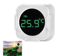 Thermographe aquarium Équipement rechargeable pour effectuer des tests de | Testeur électronique rechargeable de température, fournitures pour aquarium, poissons, jolots, tortues ou aquatiques
