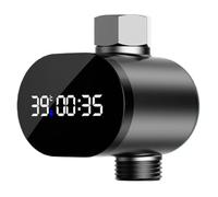 Thermographe de douche - Support robinet de lecture instantanée, thermomètre de douche moniteur de température pour hommes, femmes, personnes âgées, maison, salle de bain, chambre, appartement, hôtel