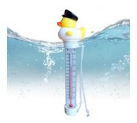 Thermographe de piscine flottant, thermographe flottant, thermographe flottant de la douche dans le dessin animé, thermographe fixé à un cordon pour l'extérieur et l'intérieur, facile à décoller