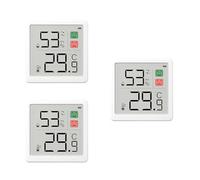 Thermographe et hygromètre compact à grand écran LCD avec jetons de scène de confort intérieur, flèches de tendance pour une évaluation rapide des conditions climatiques intérieures