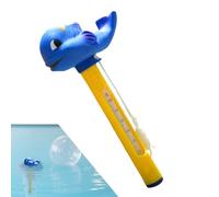 Thermographe flottant pour piscine, double unité facile à lire, thermographe flottant pour l'eau de la piscine, spa, , aquariums et baignoires