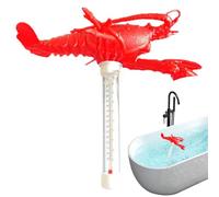 Thermographe flottant pour piscine - Thermomètre pour animaux marins, thermographe pour eau de piscine | Outil de mesure avec corde en forme d'animal marin pour aquariums, lacs, stations