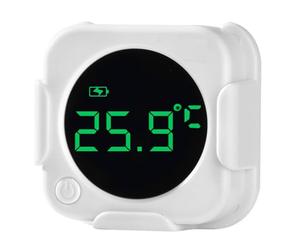 Thermographe numérique pour aquarium - 11 g - Affichage LED portable - Thermographe sous-marin électronique - Rechargeable - Mesure de la température de l'aquarium pour poissons, axolotl, tortue ou Wa
