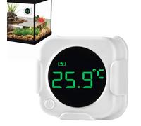 Thermographe numérique pour aquarium : thermomètre électronique sous- avec écran LED | Accessoires pour aquariums avec capteur tactile, équipement de test de température pour aquariums d'eau