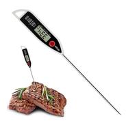Thermographe numérique pour viande: lecture précise de la température, grand écran LED | Thermographe à viande avec grand écran LED, thermomètre de cuisine Thermographe de grille pour rôtir, cuisiner