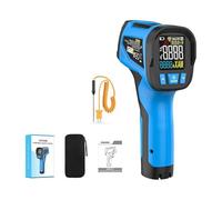 Thermographe Professionnel Mettant En Évidence Les Limites D'alarme Traditionnelles Et La Poignée Ergonomique Pour Des Lectures Précises Pistolets À Température Infrarouge À Émissivité Réglable