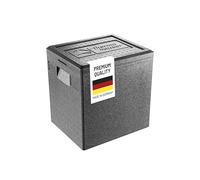 Thermohauser - Boîte isotherme en polypropylène GN 1/2 - Avec couvercle - 31 l - 39 x 33 x 41 cm.