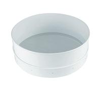 thermohauser Grand tamis en plastique en acier inoxydable et plastique ABS Diamètre 30,5 cm Mailles 1,8 mm Passe au lave-vaisselle