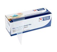 thermohauser Lot de 100 poches à douille jetables (plastique PE) Smoothy, transparent, 60 x 27 x 0,009 cm