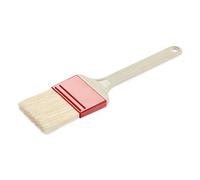 thermohauser Pinceau à pâtisserie avec poils naturels flexibles - 6 cm de large et longueur des poils d'environ 5,5 cm - Pinceau de cuisine en poils naturels
