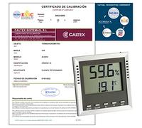 Thermohygromètre étalonné TFA 30.5010 avec certificat d'étalonnage accrédité (accepté par le COFRAC)