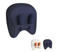 ThermoKnead Neck & Shoulder Massager, ThermoKnead 4D Neck Massager, Four Titanium Massage Nodes, Three Modes 42°C Precise Heat, Deeply Relax Necks and Reduce Facial Problems (Blue)