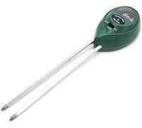 Thermometer World Humidimètre 3 en 1 et pH-mètre pour sol, kit de test de sol idéal pour mesurer l'humidité, l'éclairage et le pH du sol, plantes en pot et jardins et pelouses