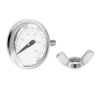 Thermomètre 7581/60540 pour barbecue Weber Spirit 200 & 300 Grills, Spirit E/S 210, 220, 310, Q Series et barbecue au charbon de bois, thermomètre à gaz de fumée, diamètre 45 mm, 150-600 ¿