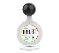 Thermomètre à bulbe humide hygromètre précis cordon support magnétique et trépied indice de chaleur pour intérieur et extérieur.