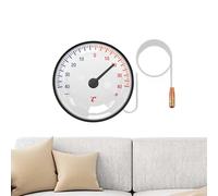 Thermomètre À Cadran - Manomètre Thermique À Vapeur Et Capillaire, Capteur De Température Pour Réfrigération | 40/40°C Avec Sonde De Chaudière, Un Instrument Précis Conçu Pour Brassage, Aquariums