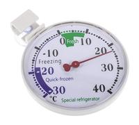 Thermomètre à Cadran pour Congélateur et Réfrigérateur, Plastique | Mesure de 30 à 40 °c, Lecture Claire du Cadran, pour Chambres Froides et Pharmacies