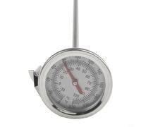 Thermomètre à compost avec sonde en acier inoxydable de 500 mm pour le suivi de la température du sol dans le jardinage biologique, le compostage agricole et le recyclage des déchets