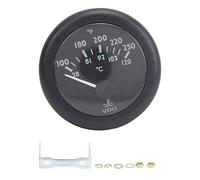 Thermomètre à Eau 52 Mm Compteur de Température de L'eau VDO WT Thermomètre à Pointeur électromagnétique 38 120 100 250 Plage de Mesure Jauge électromécanique (DC12V)