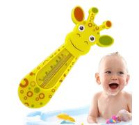 Thermomètre à eau bébé - Beau thermomètre de baignoire pour bébé girafe - Thermomètre flottant de jouet de piscine de baignoire pour le bain infantile d'enfant en bas âge