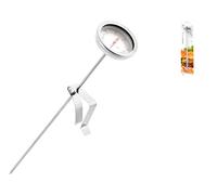 Thermomètre à Huile de Cuisson en Acier Inoxydable H&H 300cc