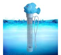 Thermomètre À Piscine Flottante - Jauge Animale Précise, Testeur D'eau De Dessin Animé | Compteur De Bassin De Piscine Haute Précision, Maison De Maison Familiale Extérieure Intérieure Du Lac D'enfant