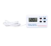 Thermomètre à Réfrigérateur Numérique, Outil de Mesure de Précision avec Grand écran, Fonction d'alarme pour le Réfrigérateur, le Congélateur et Test Température la Maison, une Précision élevée,