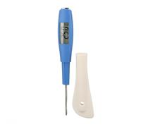 Thermomètre à Spatule Numérique, Thermomètre à Spatule à Bonbons, Thermomètre de Cuisson en Silicone 160mAh Précis intégré pour la Cuisson, le Chocolat, les Viandes avec Clip