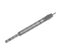 Thermomètre à sucre 35 cm, en verre avec support en plastique, longueur 35cm
